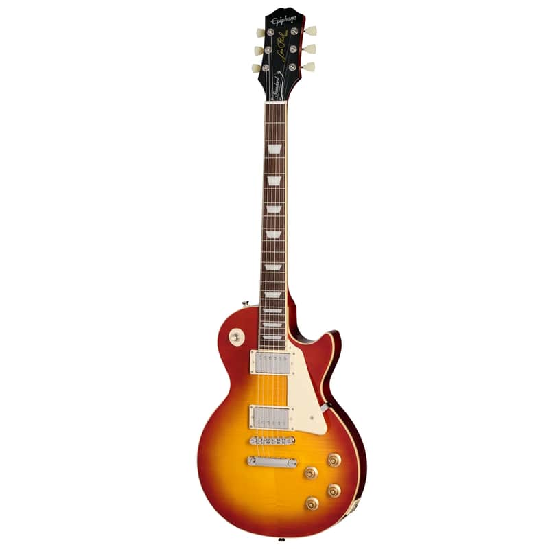 Epiphone Les Paul Standard 50s Figured - Washed Cherry Sunburst image 1