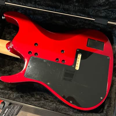 Moog E-1 electromagnetic infinite sustainer guitar - Candy Apple Red image 8