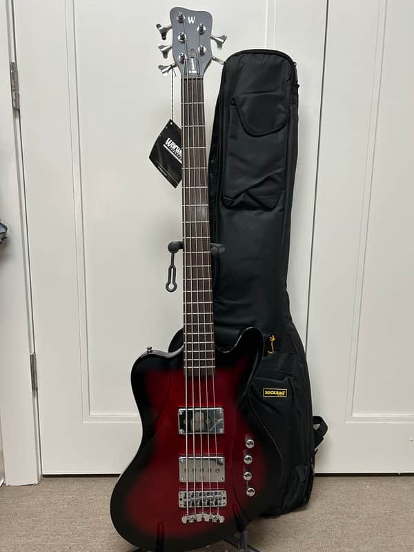 Warwick Rockbass Idolmaker 5 String Bass Guitar - Burgundy Burst image 1