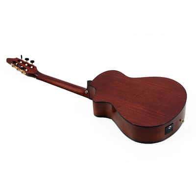 Breedlove Solo Pro Concert Nylon-String Classical Acoustic-Electric Guitar - Edge Burst image 2