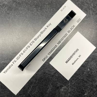 ORIGINAL Yamaha/Korg Replacement Black/Sharp Key (NB107600) for Yamaha DX7/DX5/DX9, SY77/SY85/SY99, Korg M1, Wavestation, Z1, etc