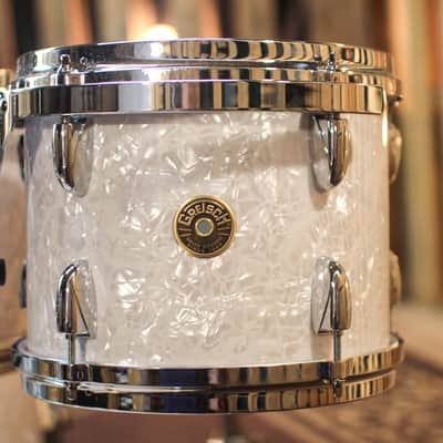 Gretsch USA Custom Vintage Marine Drum Set - 20,10,12,14,16,14sn - SO#1331323 image 5