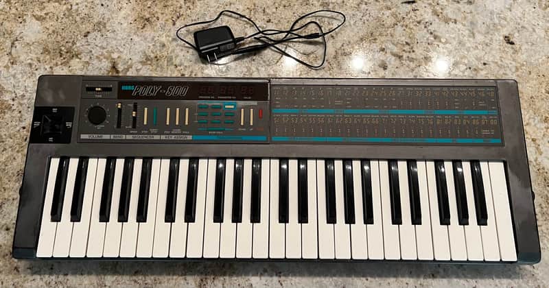 Korg Poly-800 Polyphonic Analog Synthesizer image 1