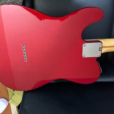 Fender Deluxe Nashville Telecaster with Maple Fretboard 1998 - 2014 - Candy Apple Red image 9