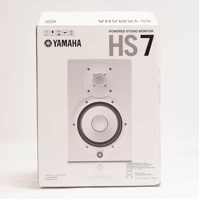 Yamaha HS7W 6.5-Inch Powered Studio Monitor (White) image 5
