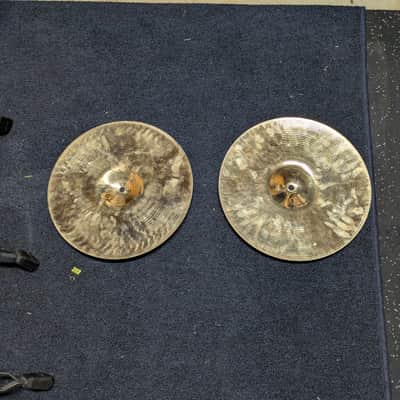 Meinl 14" Byzance Brilliant Medium Hi-Hat Cymbals (Pair) 2004 - Present - Brilliant image 6