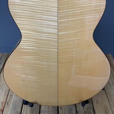 circa 1980's Ehlers Natural Acoustic Guitar image 9