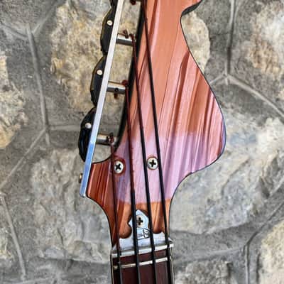 Rare Vintage 1964-65 Wandre Davoli Tigre 2 Bass – All-Original with Case image 7