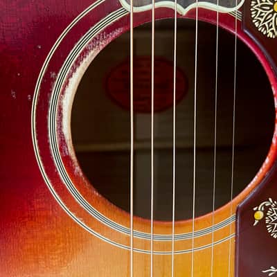 Gibson Jimmy Page Signed '64 SJ 200 Collectors Edition 2024 - Murphy Lab light aging Cherry Tea image 4