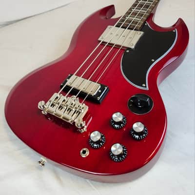 Mint Epiphone EB-3 "SG" Design Electric Bass, 2 PU, Cherry 2024 image 5