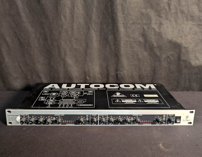 Behringer Autocom MDX1200 Dynamics Processor 2000s - Black / Silver image 1