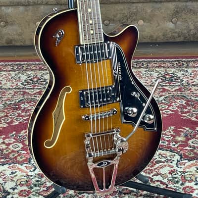 Duesenberg Starplayer TV Vintage Burst + 3,498 kg + NEW from the great guitar store in Austria image 1