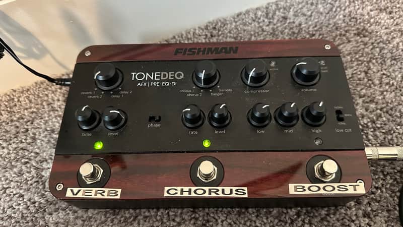 Fishman ToneDeq AFX Preamp EQ and DI with Dual Effects image 1
