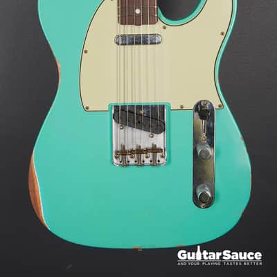 Fender  Custom Shop 64 Telecaster Relic Seafoam Green  2024 (Cod. 1502NG) image 2