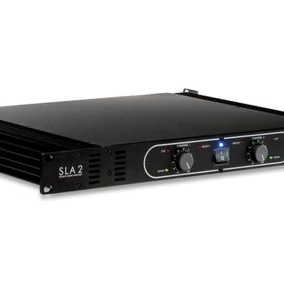 ART SLA-2 200 Watt Rackmount Power Amplifier 2014 - Present - Black image 2