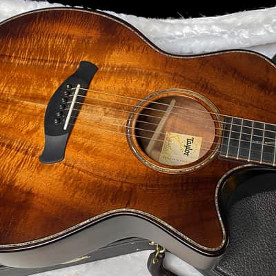 Immagine NEW Old Stock! Taylor Builder's Edition K24ce Koa Top Back Sides V-Class - Authorized Dealer - 5lbs - G07342 - 1