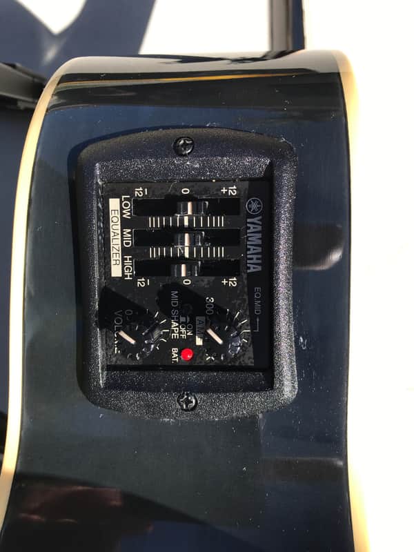 Yamaha CPX-5BL 1990s Black | Reverb