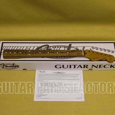 099-0503-920 Genuine Fender Roasted Maple Stratocaster Neck 9.5" C Shape Pau Ferro image 1