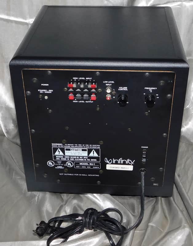 Infinity BU-1 powered subwoofer | Reverb
