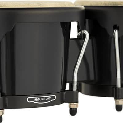 Meinl HB50BK Headliner Series Acrylic Bongo (Black) image 6