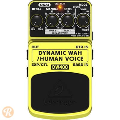 BEHRINGER ダイナミック ワウ /ヒューマンボイス DW400 Behringer DW400 Dynamic Wah/Human Voice | Reverb