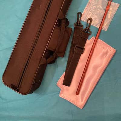 Unbranded-Step Up Student Model Flute-Open Hole, C Foot Split E-Case and Extras! image 2