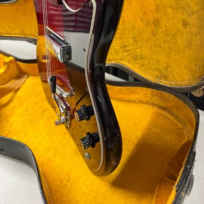 Guild S-50 Jet Star 1966 RARE Flamed Maple Headstock 100% Original (355) image 8