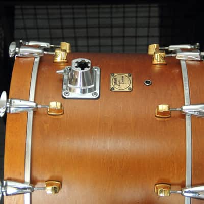 RARE Yamaha Maple Custom - natural vintage 20"x14 Bass Drum image 11