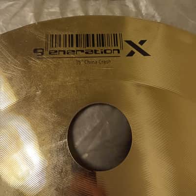 Meinl Cymbals GX-15CHC-B Generation-X 15-Inch China Crash Cymbal image 7