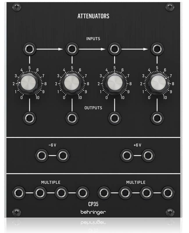 BEHRINGER CP35 ATTENUATORS MODULO ATTENUATORE ANALOGICO PER EURORACK SYSTEM 55 image 1