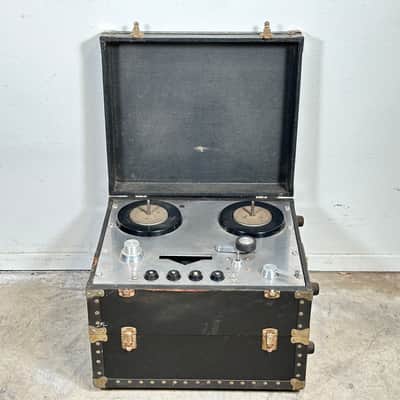 Ampex 350 / 351 Reel To Reel Transport Magnetic Tape Recorder w/ Original Case image 3