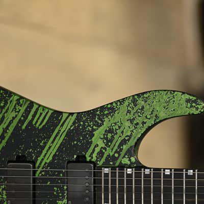 ESP USA M-II NTB NT EMG - Alien Blood Splatter image 4