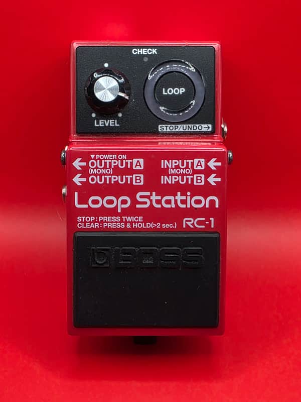 Boss RC-1 Loop Station 2014 - Present - Red | Reverb