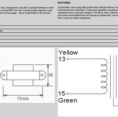 Sowter UK LA-2A Output Transformer image 3