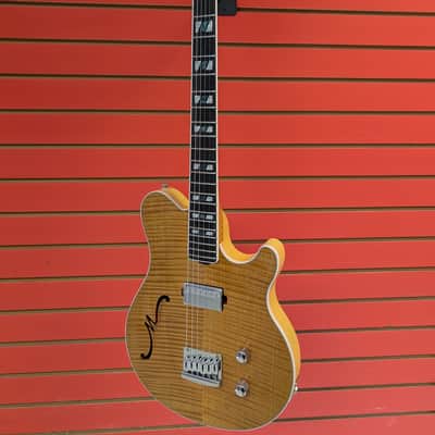 Ernie Ball Music Man  BFR Axis Super Sport Semi Hollow W Case 1 of 30 Made image 8