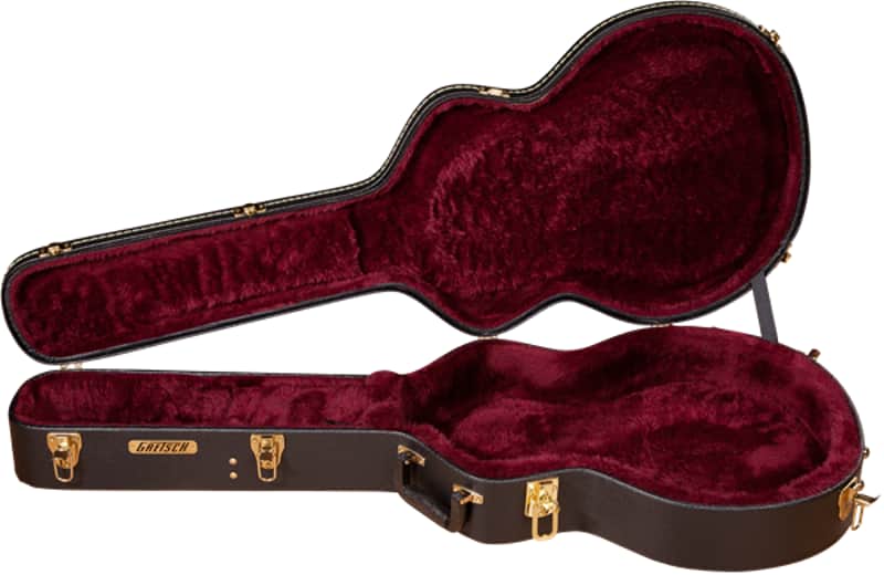 Gretsch G6267 16" Deluxe Thin Hollow Body Electric Hardshell Case Black