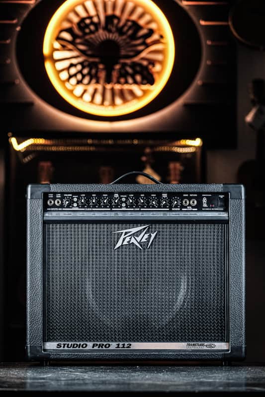1990s Peavey  TransTube Series Studio Pro 112 65-Watt 1x12 Guitar Combo black image 1