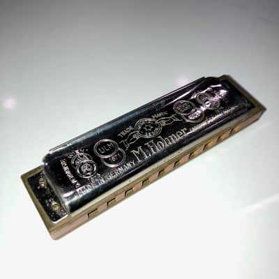 Vintage Pre-War Hohner Marine Band 1896 Harmonica, Star of David, Made in Germany- Key of F image 2