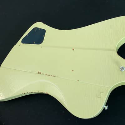 2021 Gibson Custom Shop Murphy Lab '64 Johnny Winter Signature Firebird V - Polaris White Aged image 18