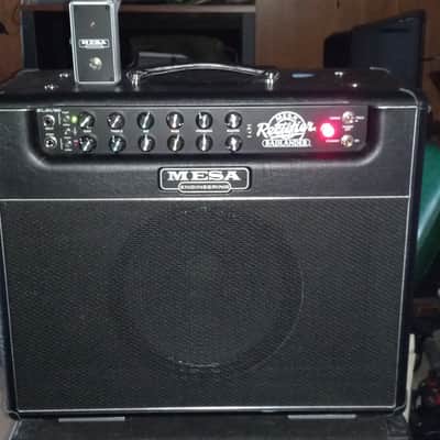 Mesa Boogie Rectifier Badlander EL34/50 2-Channel 50-Watt 1x12" Guitar Combo 2 AND Peavy 4x10 base cab020 - Present - Various image 6