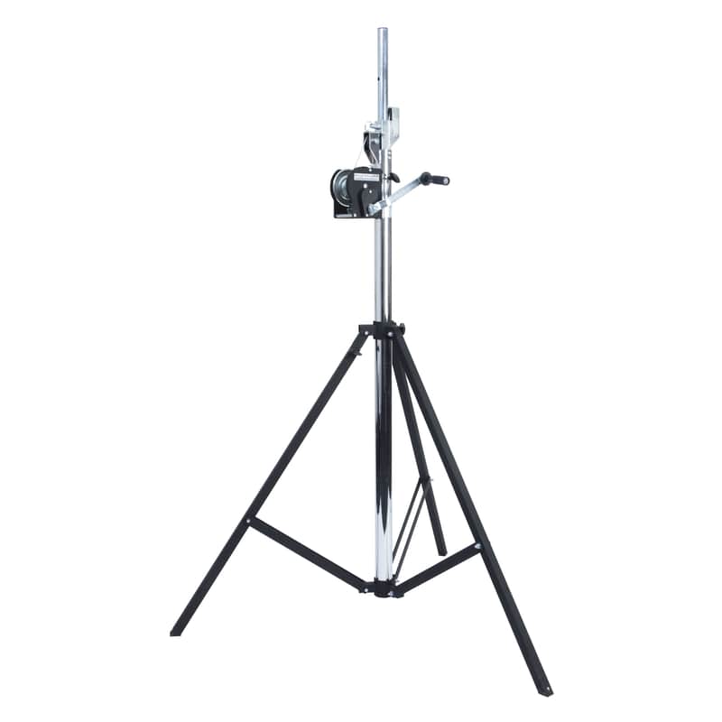 lightmaXX LS-4000 PRO WIND-UP STAND 4m, TV-spigot, TÜV/GS, 85kg - Crank Stand image 1