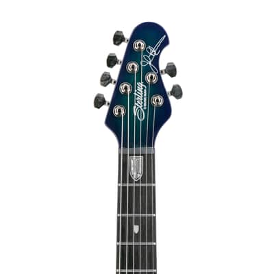 Sterling by Music Man MAJ200XQM John Petrucci Majesty Electric Guitar, Cerulean Paradise, 21071XXXX image 8