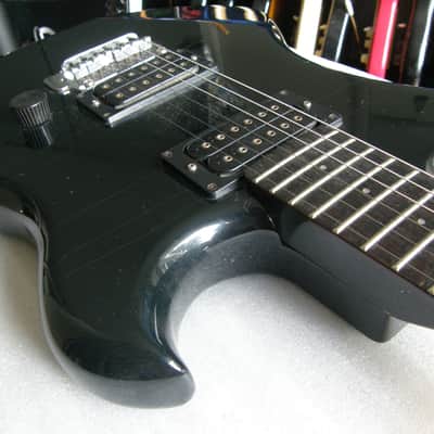 Westone Spectrum ST Black Tremolo Two humbuckers medium jumbo Matsumoku Japan image 1