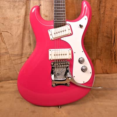 Mosrite V-88 1988 - Bubblegum Pink image 2