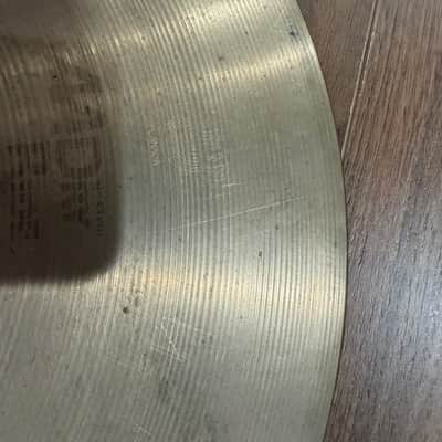 Sabian 21" AA Dry Ride Cymbal 1985 - 2001 - Natural image 9
