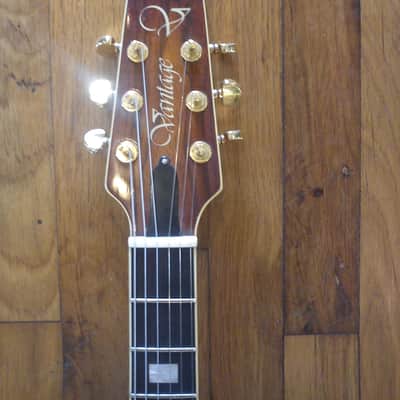 1983 Vantage Entertainer Series VE-565 - FujiGen Japan - Semi-Hollow Ash Body -OHSC image 3
