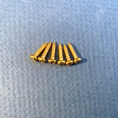 Natasha Guitars 1:18 Gold Tuner Set 3L x 3R • Removed from brand-new Natasha OM7 to replace with 1:21 Gotohs • FREE ship! image 9
