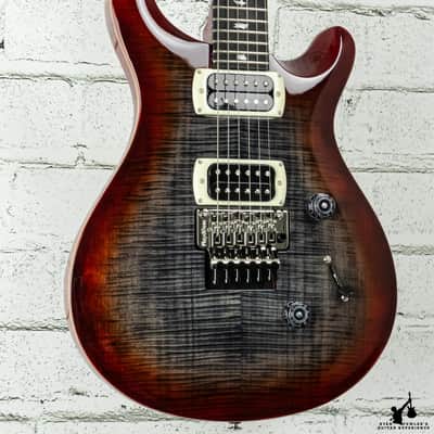 PRS SE Custom 24 Floyd Charcoal Cherry Burst w/ Bag (#5541) image 2