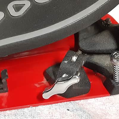 DW DWCP5000AD4 5000 Series Accelerator Single Bass Drum Pedal 2010s - Black/Red image 9