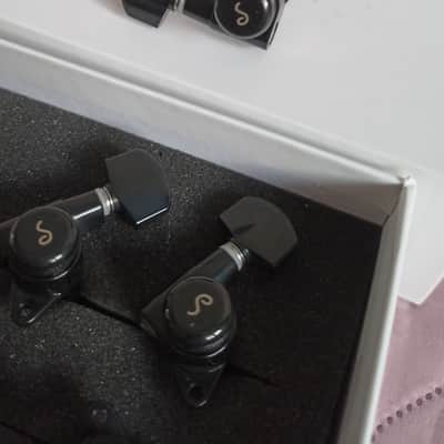 Schaller M6 135 Locking 6L BC 2025 - Black image 5